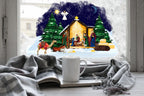 Christmas Window Sticker, Christmas Nativity Scene Window Sticker, Double-Sided Reusable Christmas Window Sticker! Christmas Window Decal, Creative Windows