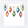 Christmas Bauble Window Sticker, Double-Sided Reusable Bauble Window Sticker Set, Christmas Window Decal, Christmas Window Decoration Creative Windows