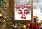 Christmas Bauble Window Sticker Set, Christmas Window Stickers, Christmas Window Decorations, Bauble Window Stickers, Christmas Window Decal Creative Windows