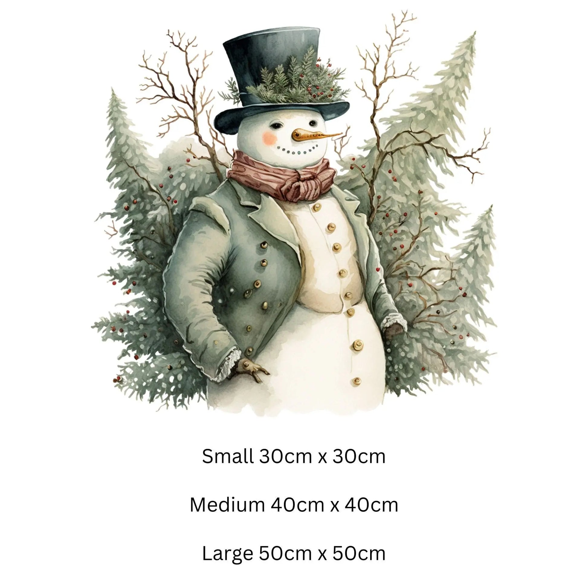 Vintage Snowman Christmas Window Sticker, Christmas Window Sticker, Double-Sided Reusable Christmas Window Sticker! Christmas Window Decal, Creative Windows