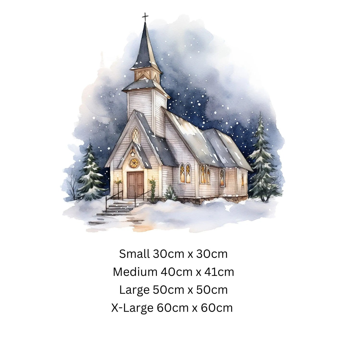 Christmas Window Sticker, Christmas Church Decal, Double-Sided Reusable Christmas Window Sticker! Christmas Window Decal, Christmas Decals Creative Windows