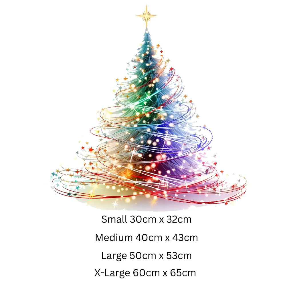Christmas Window Sticker, Christmas Tree Decal, Double-Sided Reusable Christmas Window Sticker! Christmas Window Decal, Christmas Decals Creative Windows