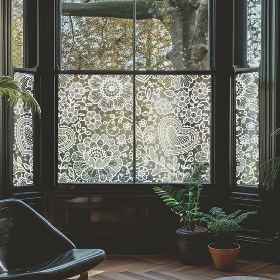 Jesi Floral Patterned Window Film